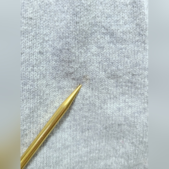 ♡ Y2K ♡ Hollister Grey Rabbit Hair Empire Waist Babydoll Sweater - Picture 11 of 11